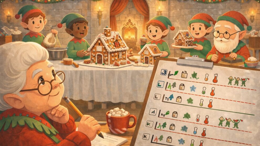 18 – How stable is Mary Christmas’s gingerbread house recipe?