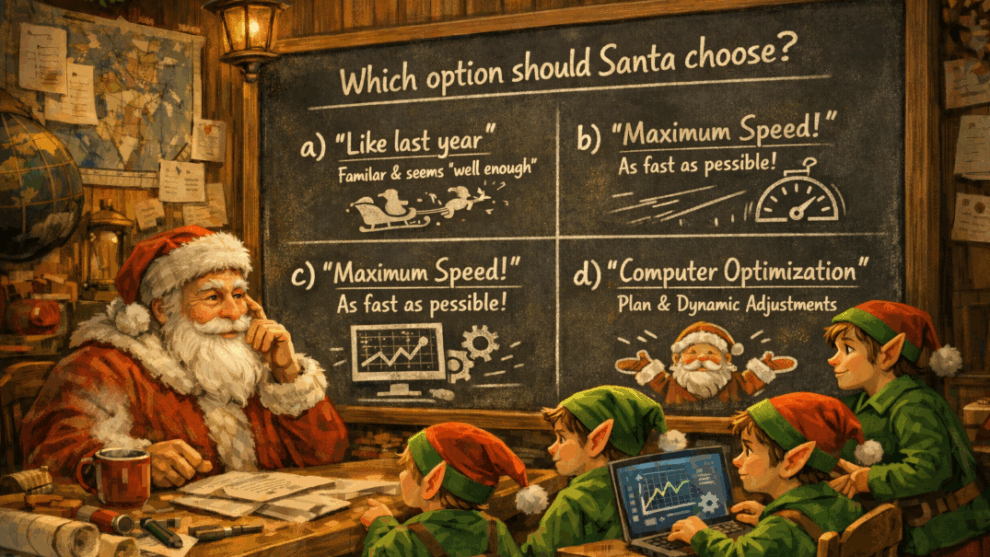 19 – Which strategy should Santa choose?