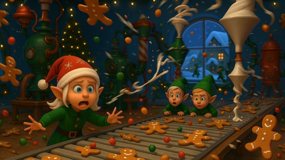 23 – Wie lässt sich der merkwürdige Vorfall mit dem Marshmallow am Nordpol am besten erklären?