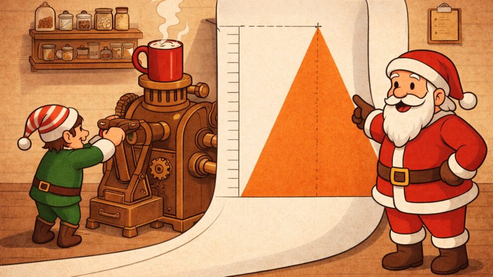 20 – Wie erschafft man ein riesiges Süßigkeit-Dreieck?